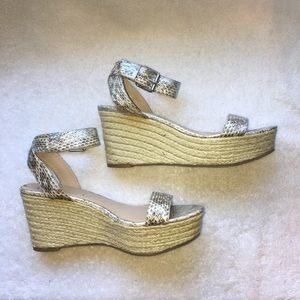 VIA SPIGA - Wedge Strap Sandals